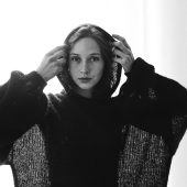 Black Mohair Cowl Neck Sweater: Women's Goth Jumper