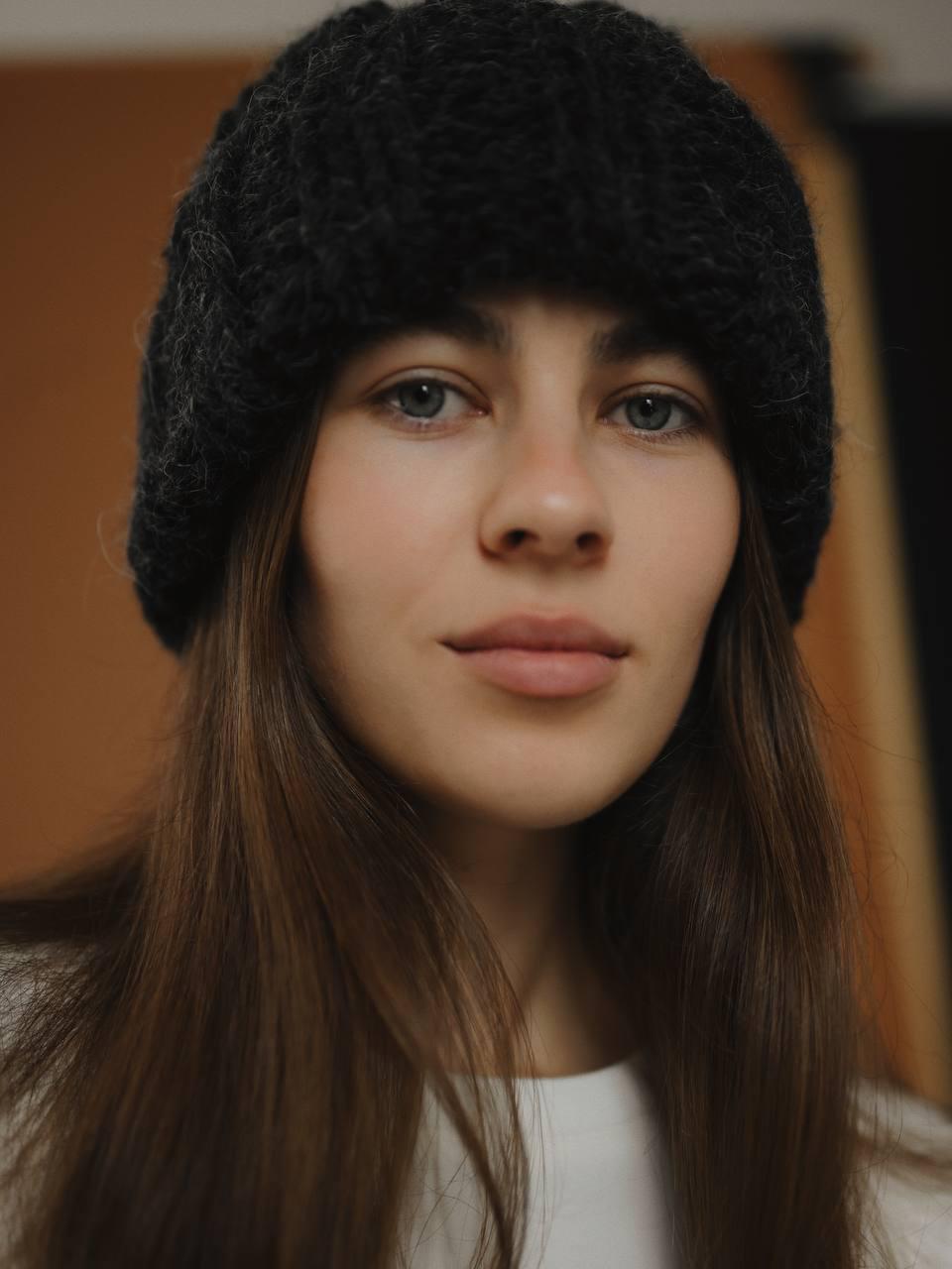 Hand Knitted Alpaca Wool Cap: Unisex Winter Hat