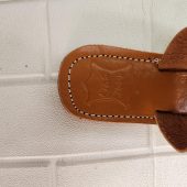 Handmade Moroccan Leather Sandals For Women – Gold Strappy Sandali Donna | Flat Leather Womens Sandals | Ledersandalen Damen |